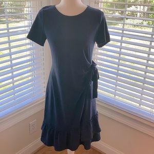 Navy Pea in the Pod maternity dress
